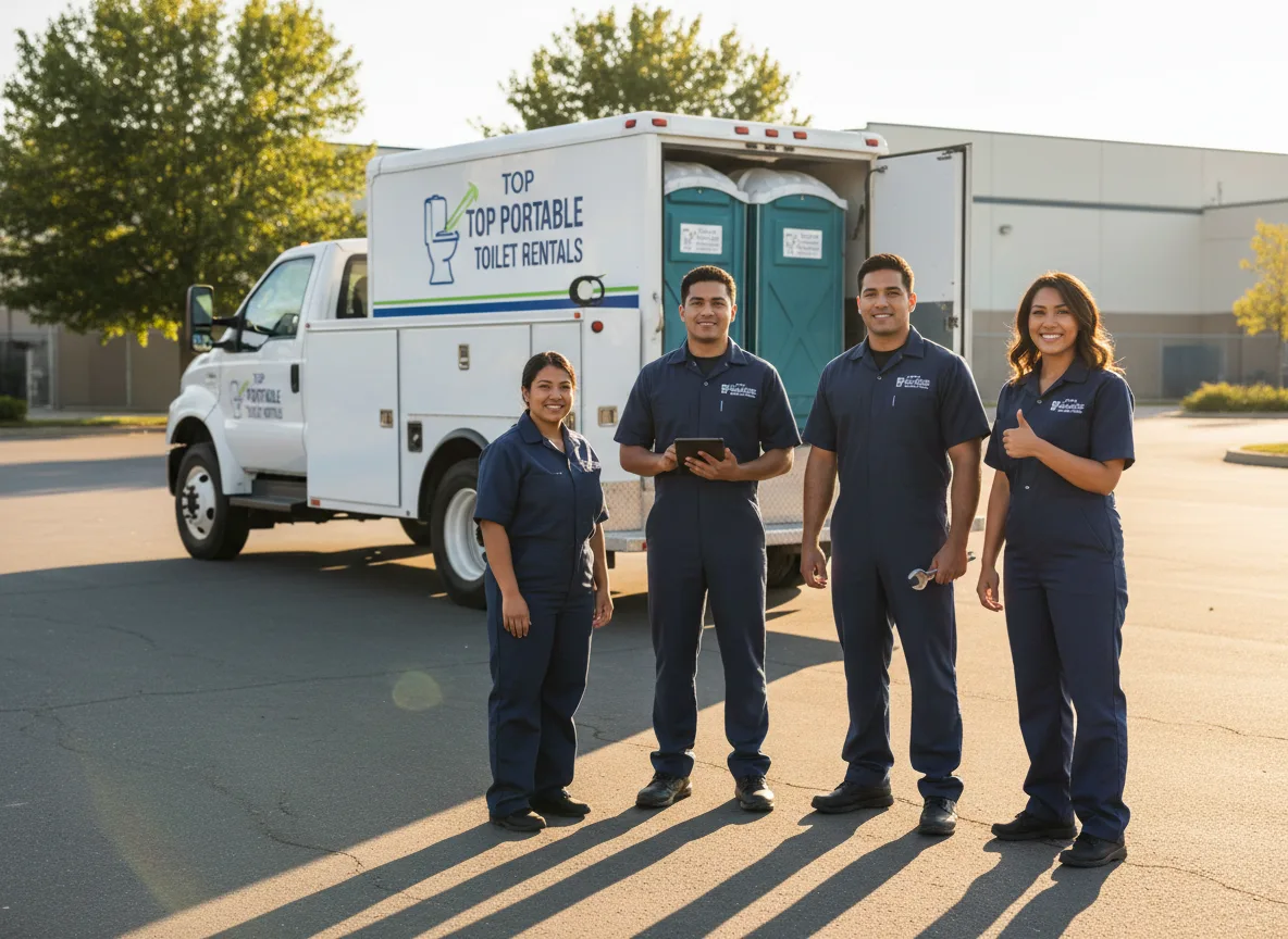 Short Term Porta Potty Rental company in New Burnside, IL